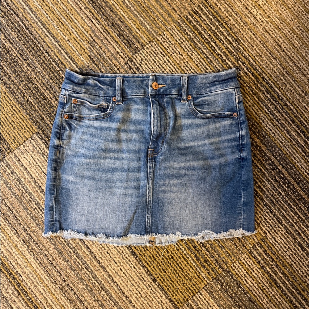 American Eagle Denim Mini Skirt